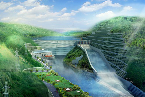 西充老挝南塔河1号水电站项目